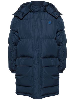 Maison Kitsuné doudoune à patch logo - Bleu