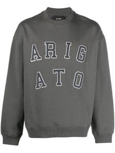 Axel Arigato sweat à logo imprimé - Gris