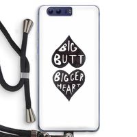 Big butt bigger heart: Honor 9 Transparant Hoesje met koord