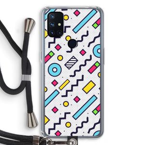 8-bit N°8: OnePlus Nord N10 5G Transparant Hoesje met koord