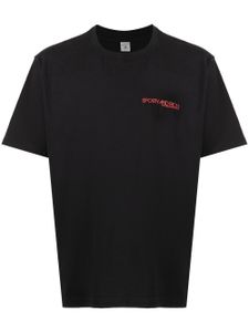 Sporty & Rich t-shirt à logo Disco imprimé - Noir