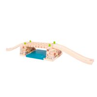 Bigjigs houten rails - ratelbrug Bigjigs houten rails - ratelbrug