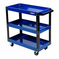 Gereedschapstrolley Workpro 75,5 x 35,5 x 70,5 cm Zwart Staal Polypropyleen