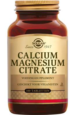 Solgar Calcium Magnesium Citraat Tabletten
