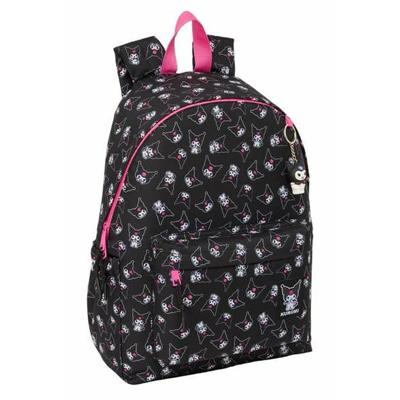 Schoolrugzak Kuromi Zwart Fuchsia 31 x 43 x 13 cm