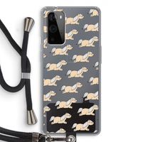 Ponys: OnePlus 9 Pro Transparant Hoesje met koord