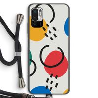 Illustratieve pop 3: Xiaomi Redmi Note 10 5G Transparant Hoesje met koord