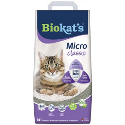 Biokat's Micro Classic kattenbakvulling 14 liter