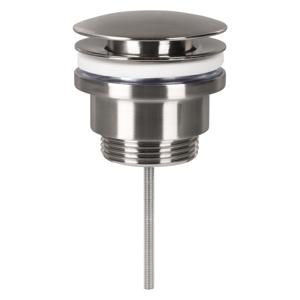 Differnz afvoerplug pop up | mat chroom | 63mm