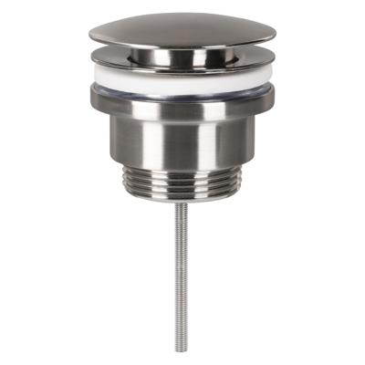 Differnz afvoerplug pop up | mat chroom | 63mm