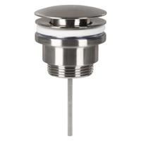 Differnz afvoerplug pop up | mat chroom | 63mm