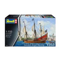 Revell modelbouwpakket - swedish regal ship vasa 1:150 - 330dlg.