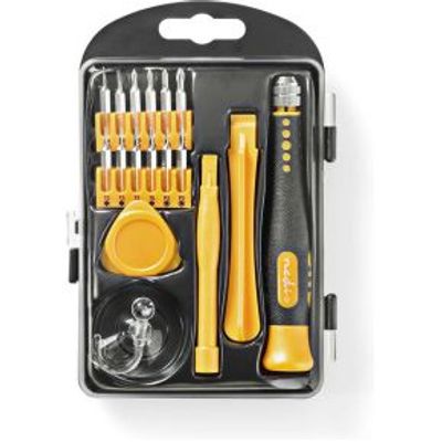 Nedis Toolkit | 17-in-1 | voor reparatie van pc, smartphone en tablet