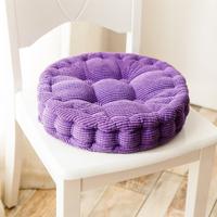 Verdikte ronde computer Stoelkussen vloermatten voor Office klas Home grootte: 43x43cm (paars) Verdikte ronde computer Stoelkussen vloermatten voor Office klas Home grootte: 43x43cm (paars)