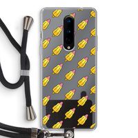 Waterijsjes: OnePlus 8 Transparant Hoesje met koord