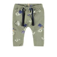 NAME IT BABY baby broek Fasolle met biologisch katoen groen - thumbnail