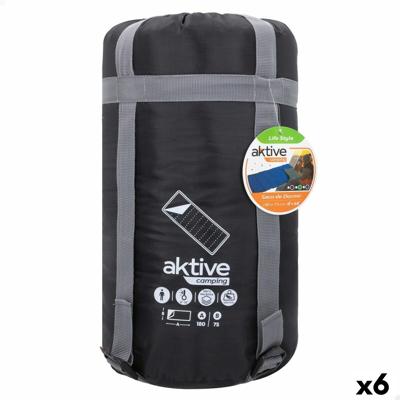 Slaapzak Aktive Polyester 170T 180 x 1,5 x 75 cm 6 Stuks
