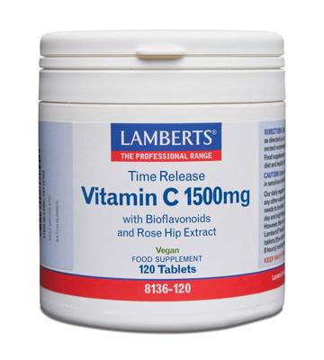 Lamberts Vitamine C 1500 Time release & bioflavonoiden