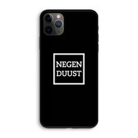 Negenduust black: iPhone 11 Pro Biologisch afbreekbaar hoesje