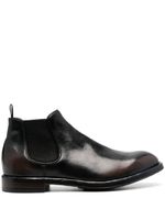 Officine Creative bottines Temple 008 en cuir - 118 CAFFE'/SUPERNERO