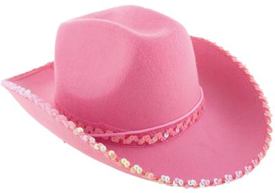 Cowgirl Hoed Roze Montana