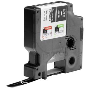 Labeltape DYMO IND RHINO 1805437 Vinyl Tapekleur: Zwart Tekstkleur:Wit 9 mm 5.5 m