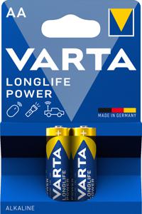 Varta Longlife Power AA 2-pack Batterijen