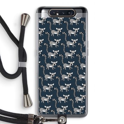 Makis: Samsung Galaxy A80 Transparant Hoesje met koord