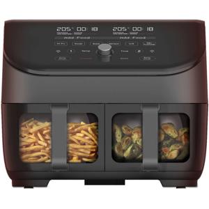 INSTANT Vortex Plux Dual Dubbel 7,6 l Vrijstaand 1700 W Heteluchtfriteuse Zwart