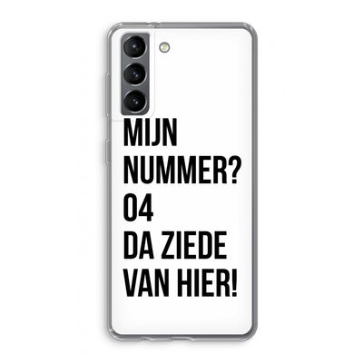 Da ziede van hier: Samsung Galaxy S21 Transparant Hoesje