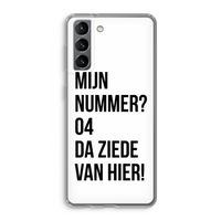 Da ziede van hier: Samsung Galaxy S21 Transparant Hoesje