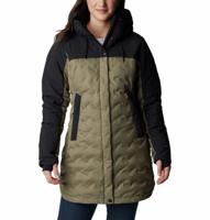 Columbia Mountain Croo™ II Mid Down Isolatiejas Dames Stone Green M