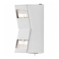 Wandlamp Potenza flush twinspot matwit 2x6w 30cm