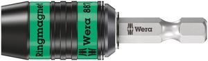 Wera 887/4 RR Rapidaptor Universele Bithouder met Ringmagneet, 1/4 duim x 57 mm x 1/4 duim - 1 stuk(s) - 05052490001