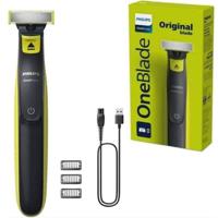 Philips Oneblade QP2724/10 baardscheerapparaat - 3 opzetstukken (1 / 3 / 5 mm) inbegrepen - snoerloos oplaadbaar - thumbnail