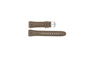 Timex horlogeband T44381 Leder Bruin 20mm