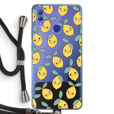 Citroenen: Honor Note 10 Transparant Hoesje met koord
