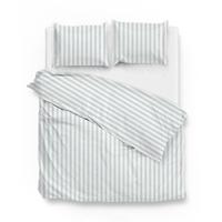 Dekbedovertrek Banda Di Lino Mint Green Strepen 140x200 Cm Zo!Home - Dekbed-Discounter.nl