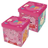 Peppa Pig Happy opbergbox 30 x 30 x 30 cm