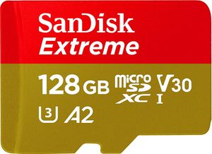 Sandisk microSDXC geheugenkaart - 128GB - Extreme