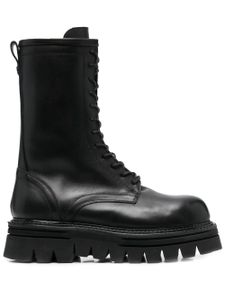 Casadei bottines à lacets - Noir