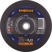 Rhodius KSMFT 200550 Doorslijpschijf recht 230 mm 1 stuk(s) Staal