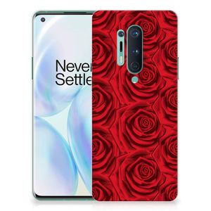 OnePlus 8 Pro TPU Case Red Roses