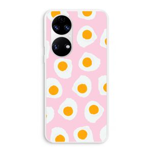 Dancing eggs: Huawei P50 Transparant Hoesje