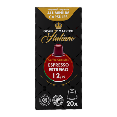 Gran Maestro Italiano Espresso Estremo - 20 koffiecups