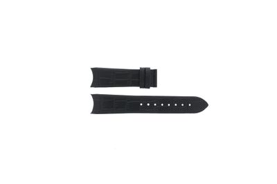 Breil horlogeband BW0048 Leder Zwart 21mm