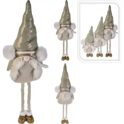 GNOME 51CM 2ASS D GOUD EN WIT