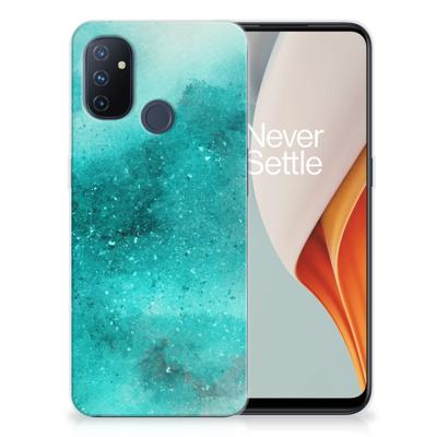 Smartphone hoesje OnePlus Nord N100 Painting Blue Smartphone hoesje OnePlus Nord N100 Painting Blue