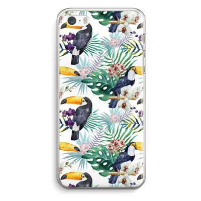 Tukans: iPhone 5 / 5S / SE Transparant Hoesje Tukans: iPhone 5 / 5S / SE Transparant Hoesje