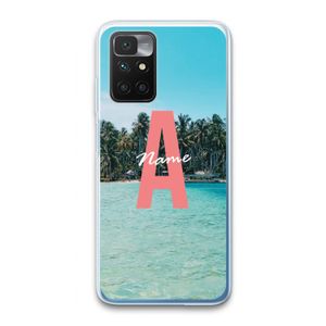 Pacific Dream: Xiaomi Redmi 10 Transparant Hoesje